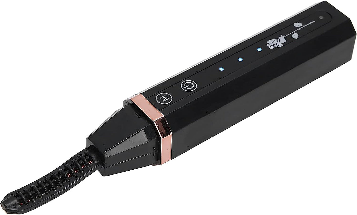USB-aufladbarer beheizter Wimpernzange mit schneller Erwärmung der Augen, Schönheits-Make-up, Wimpernzange für Mädchen und Frauen