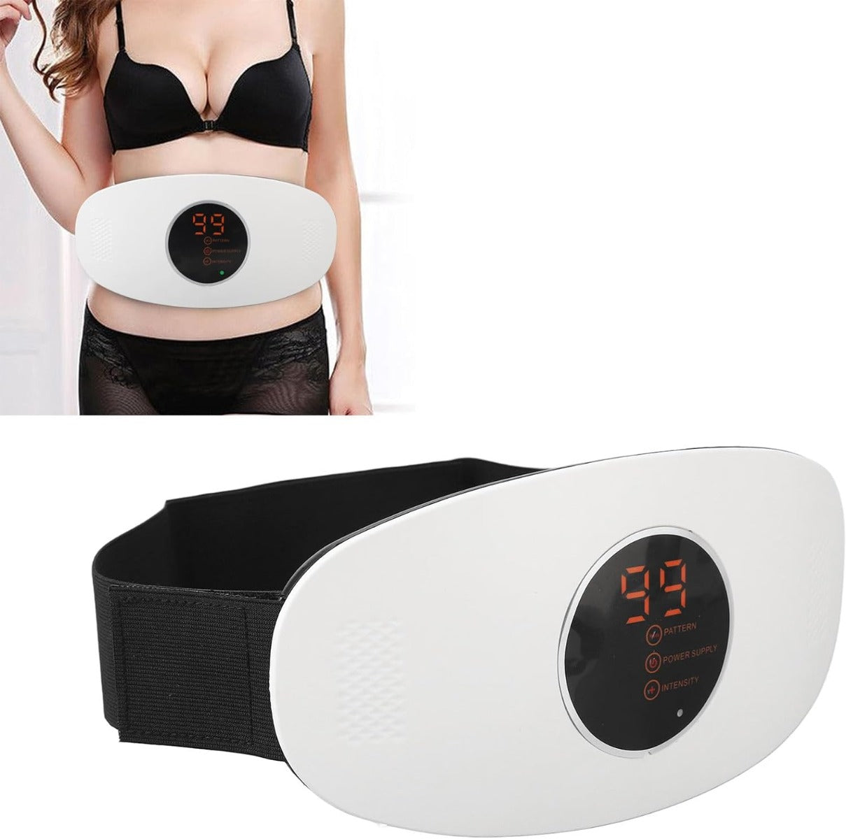 Heizung Bauch Massager Fatburner 3 Modi Heizung Schlankheitsgürtel