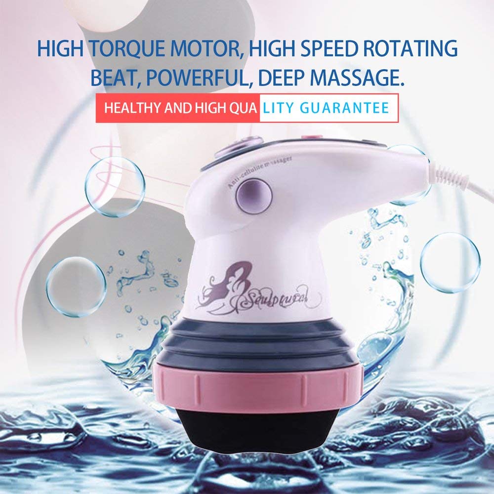 Innovation Sculptural Anti-Cellulite Massager for Body Wellness Smoothes the Skin