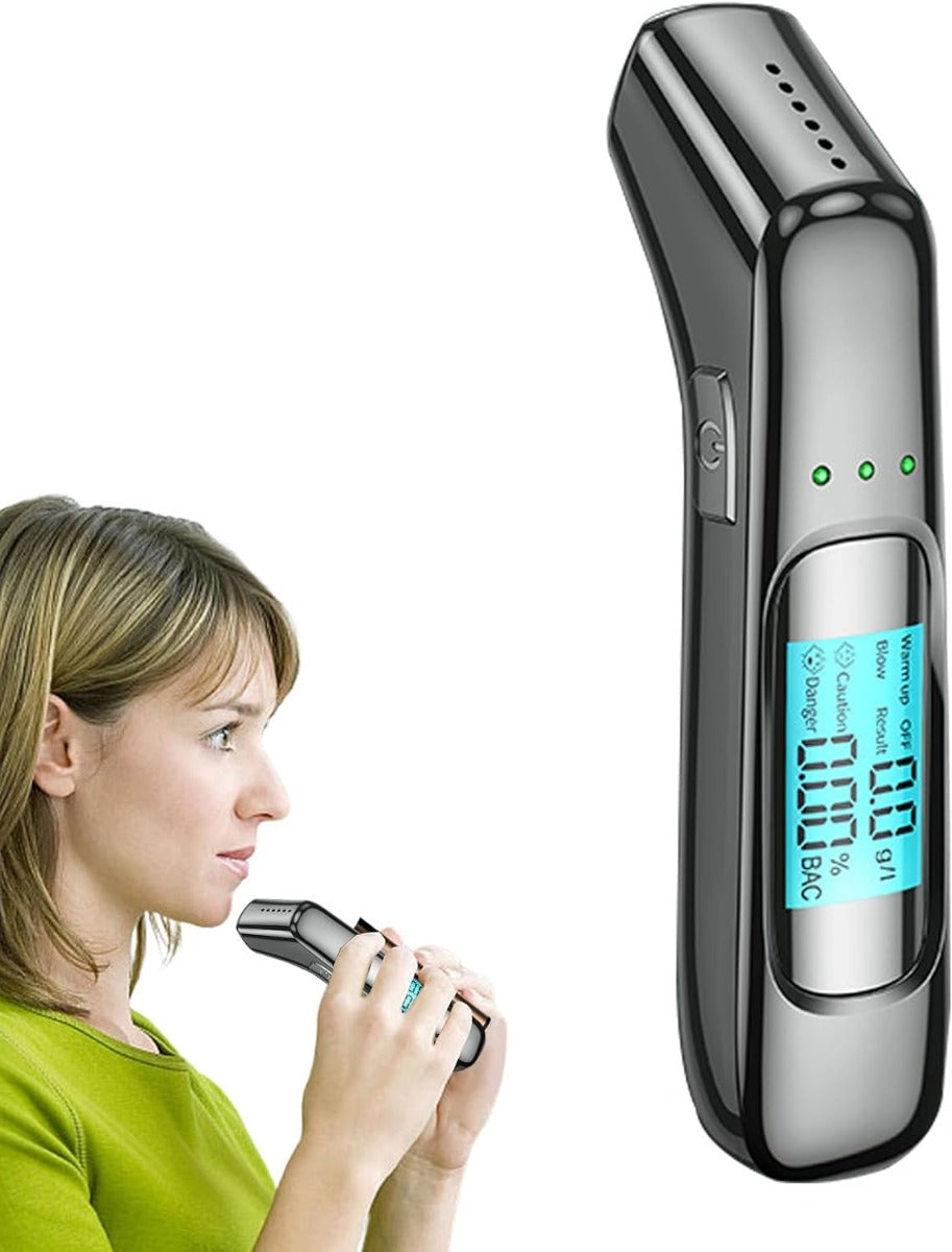 Tragbarer Alkoholdetektor mit Hygienedüse – Hochpräziser Sensor-Alkoholtester