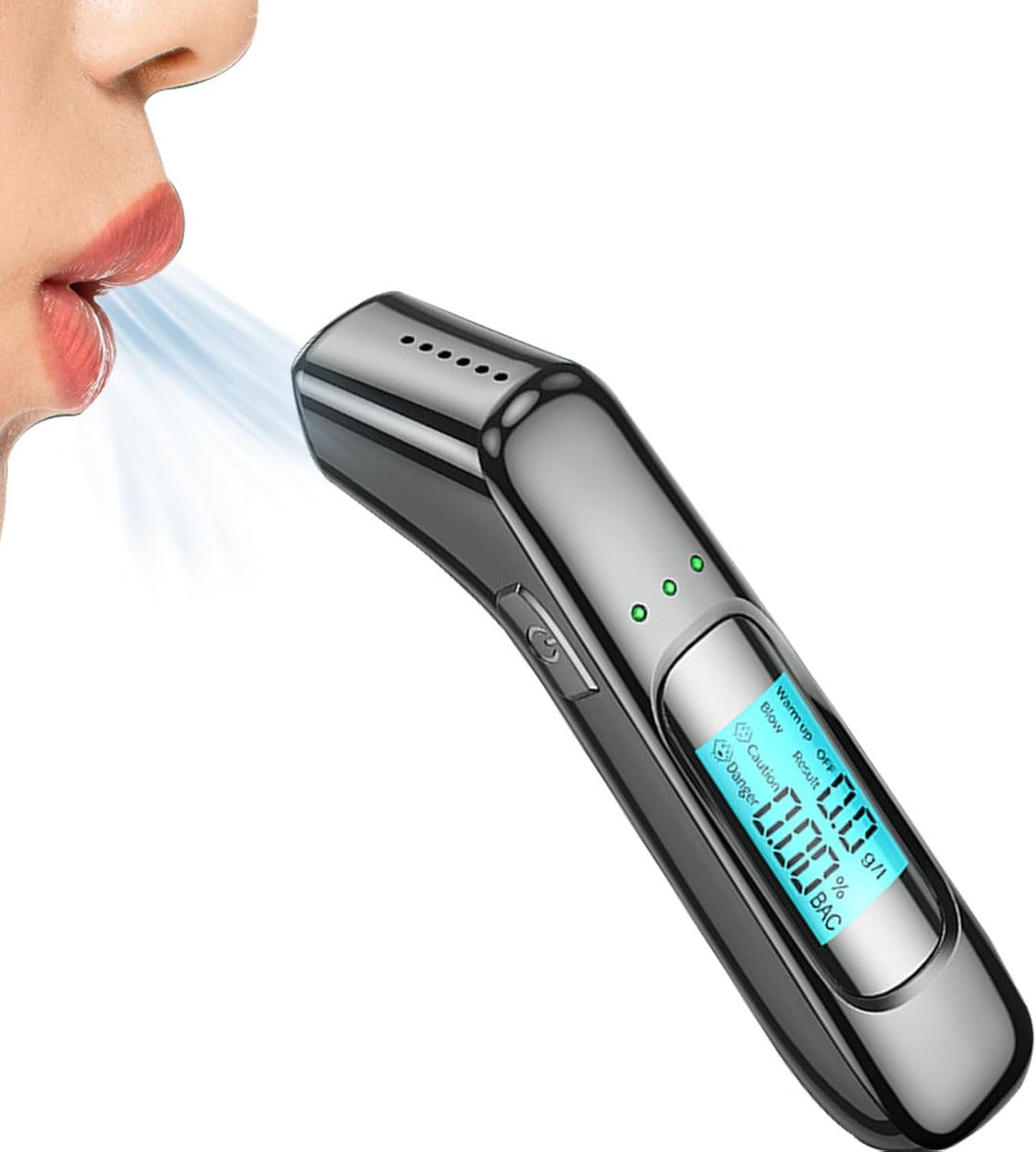 Tragbarer Alkoholdetektor mit Hygienedüse – Hochpräziser Sensor-Alkoholtester