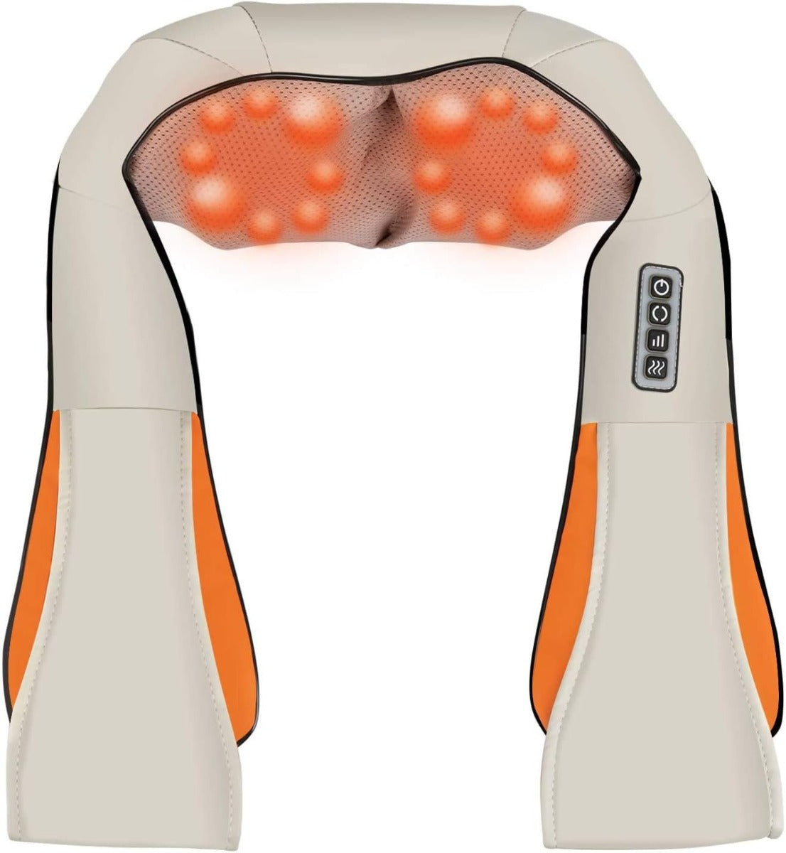 Neck and Back Massager with Shiatsu Function and Heating
