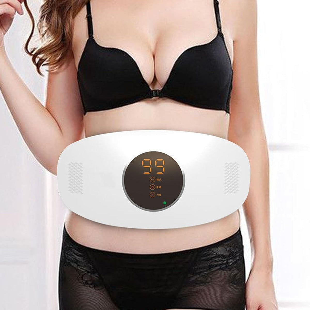 Heizung Bauch Massager Fatburner 3 Modi Heizung Schlankheitsgürtel