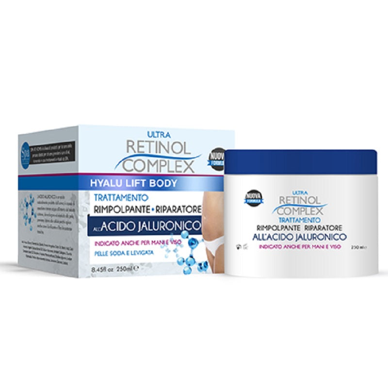 Ultra Retinol Complex Aufpolsternde und reparierende Creme mit Hyaluronsäure 250 ml