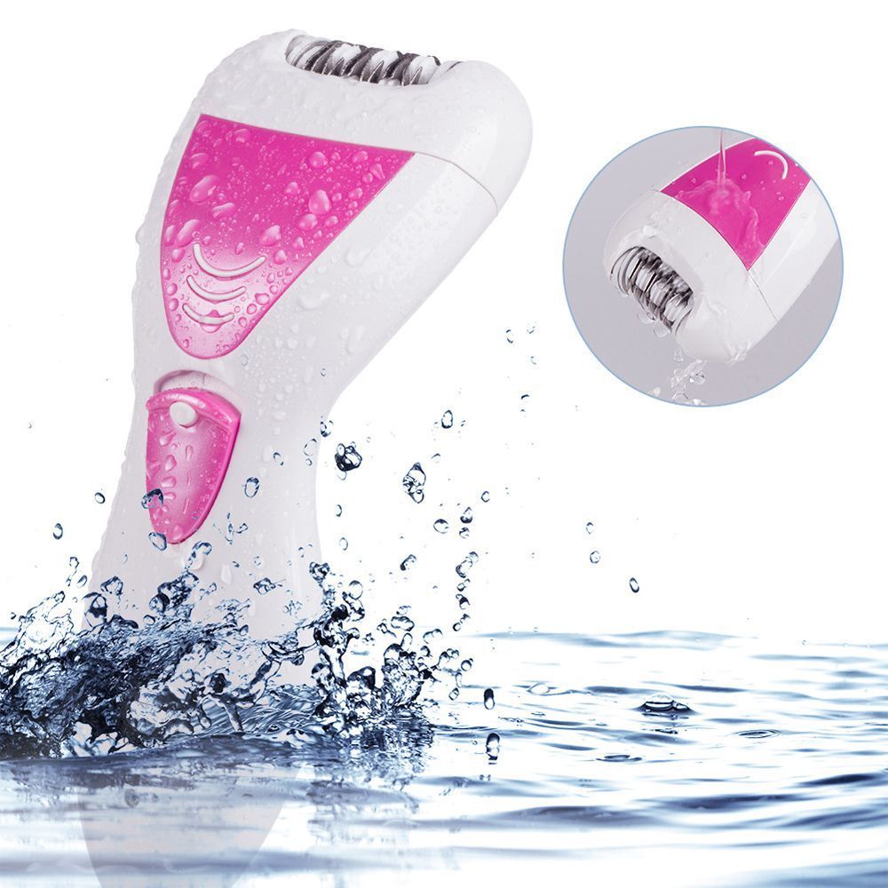 Epilatore Donna Impermeabile Calli Lima Unghie Trimmer Ricaricabile Usb Rasoio