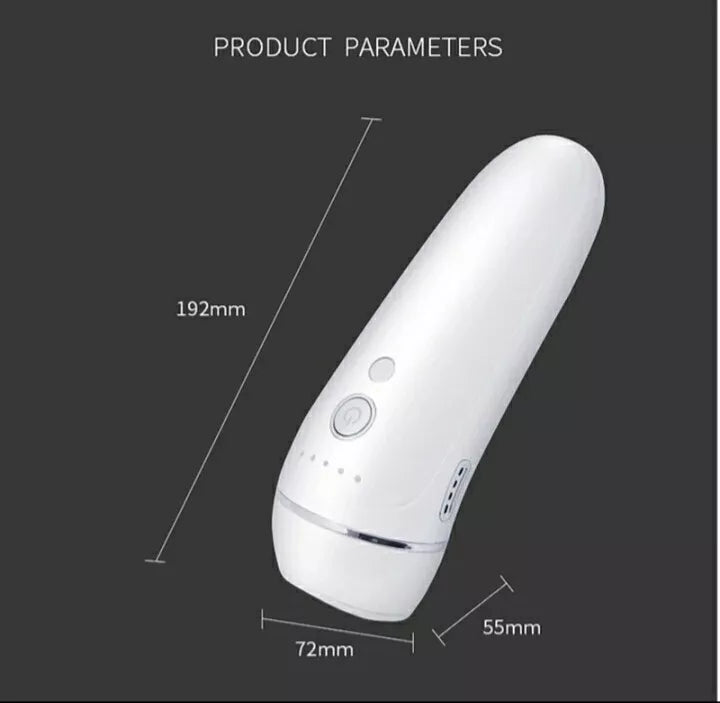 36W Pulsed Light Epilator - Permanent Hair Removal for Women and Men - Electric, Painless, 600,000 Flashes