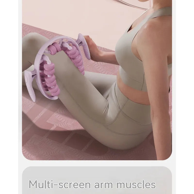 Elektrisches Anti-Cellulite-Meridianbürstenmassagegerät mit EMS- und Infrarottherapie