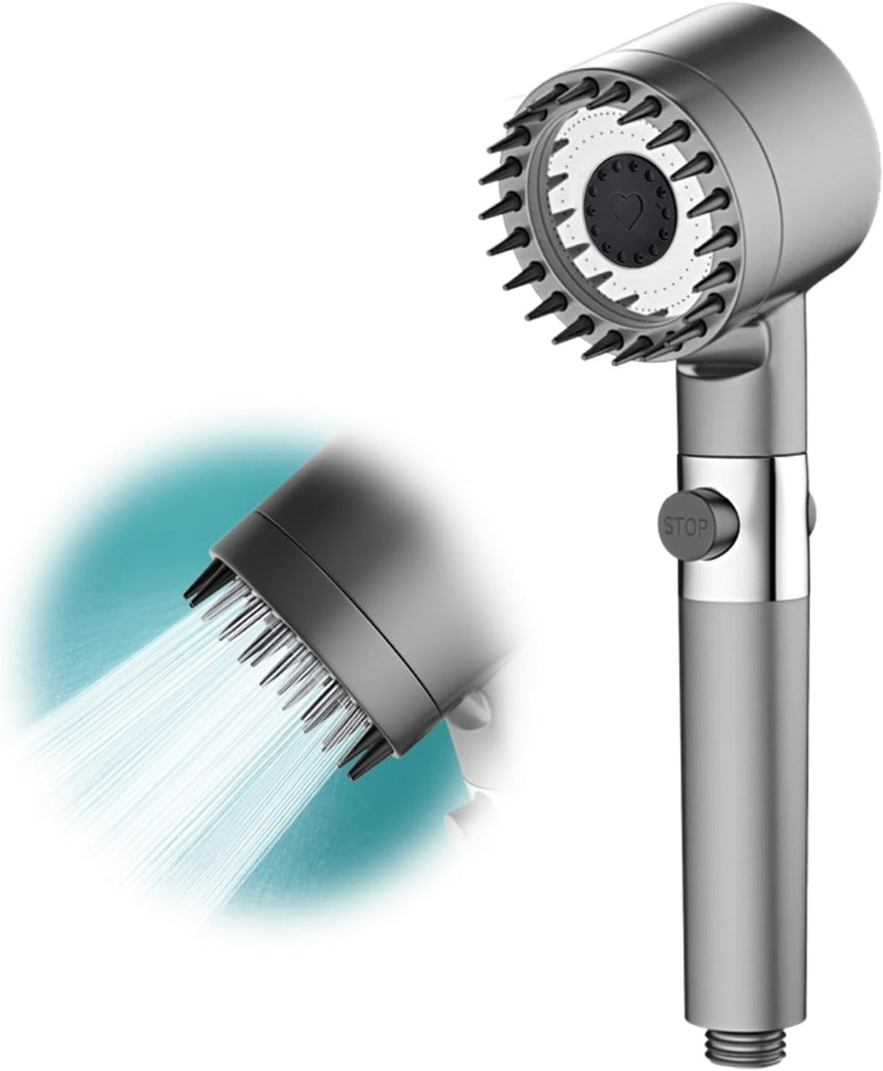 Aquadeluxe Wassersparender Duschkopf