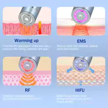 Dispositivo massaggiatore di bellezza antietà PRO+ gel collagene+maschera omaggio