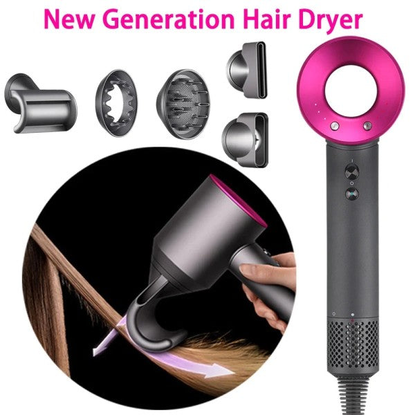 Asciugacapelli phon per capelli hair dryer iron supersonic asciugatura rapida