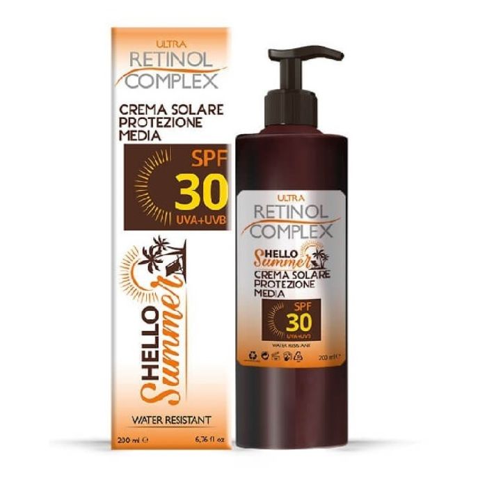 Retinol Complex Crema Solare Protezione Media SPF 30 200m