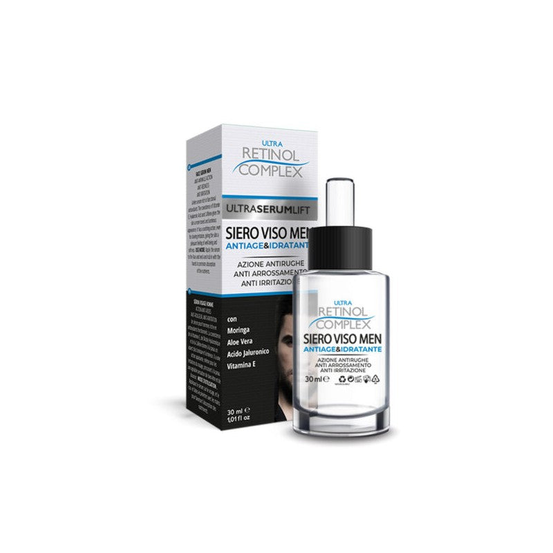 Siero viso men antirughe RETINOL COMPLEX 30ML Acido Jaluronico