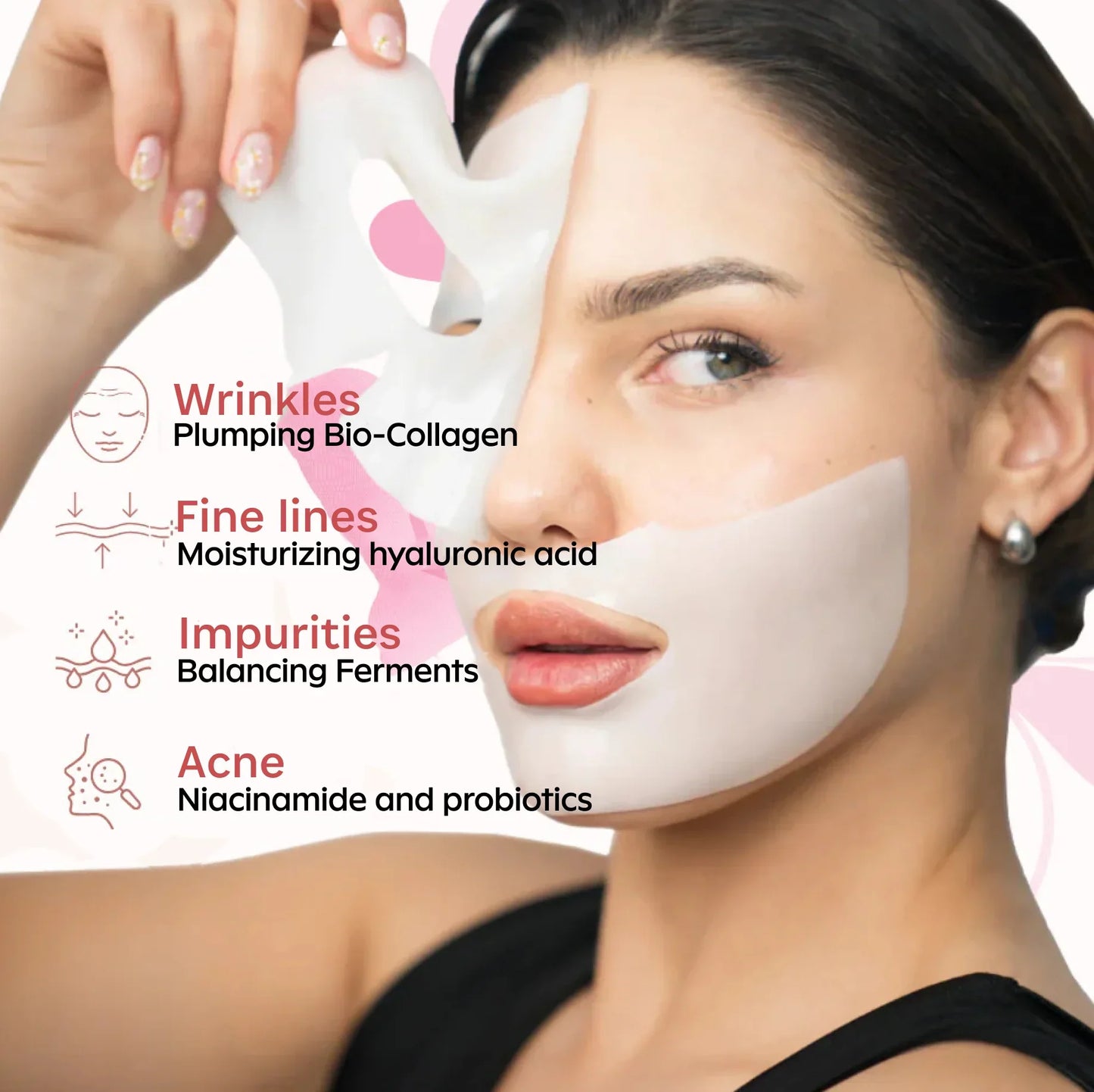 Maschera Bio-Collagen Real Deep Mask 4 MASCHERE