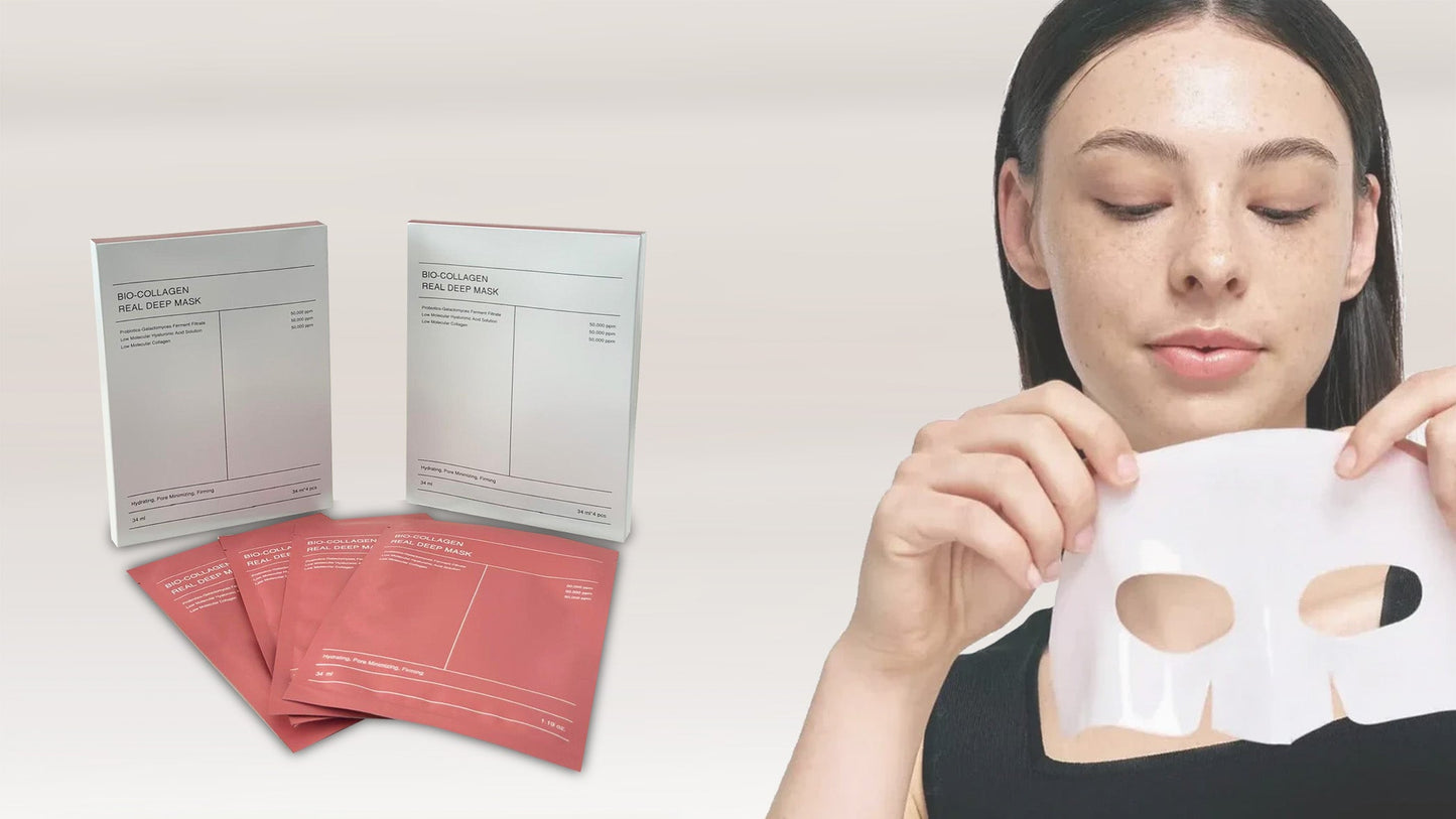 Maschera Bio-Collagen Real Deep Mask 4 MASCHERE